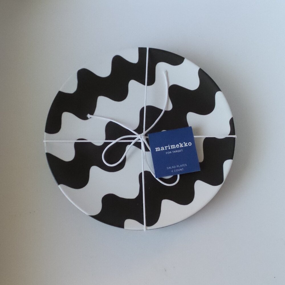 Marimekko salad plates